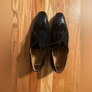 GRAVATI Arthur Beren Women's 5M Suede And Calfskin Black  Shoes